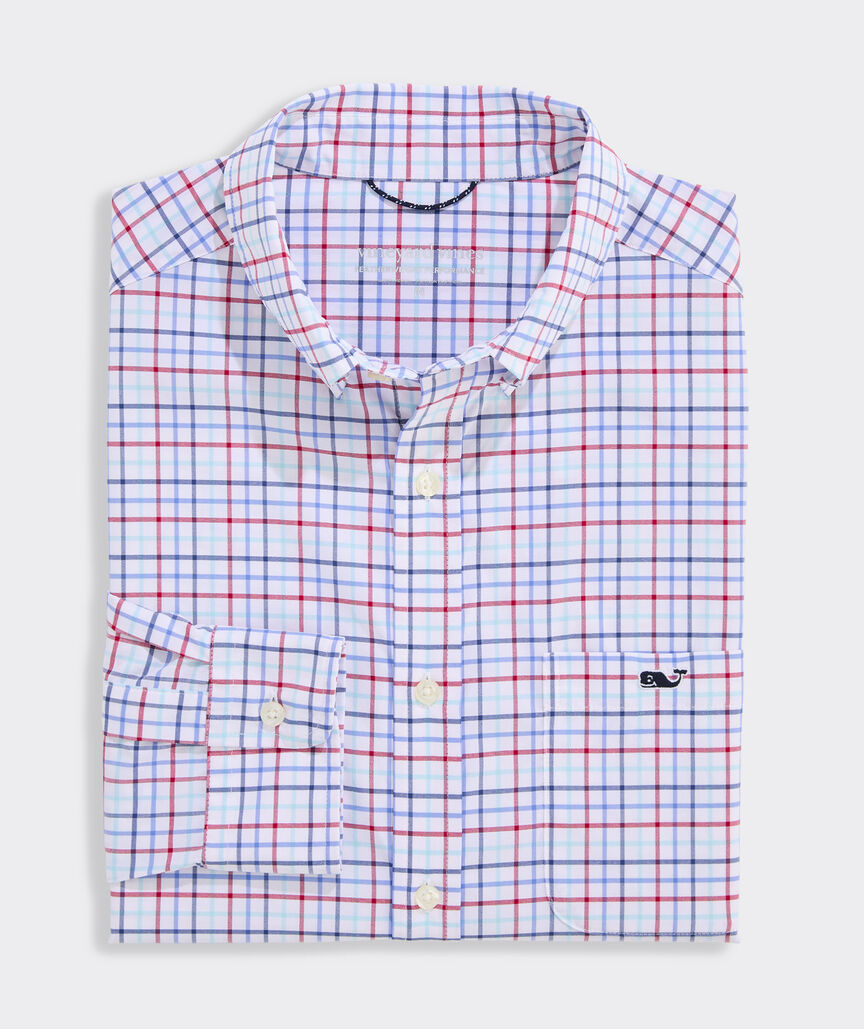 Performance Bomb Pop Tattersall Featherweight Shirt