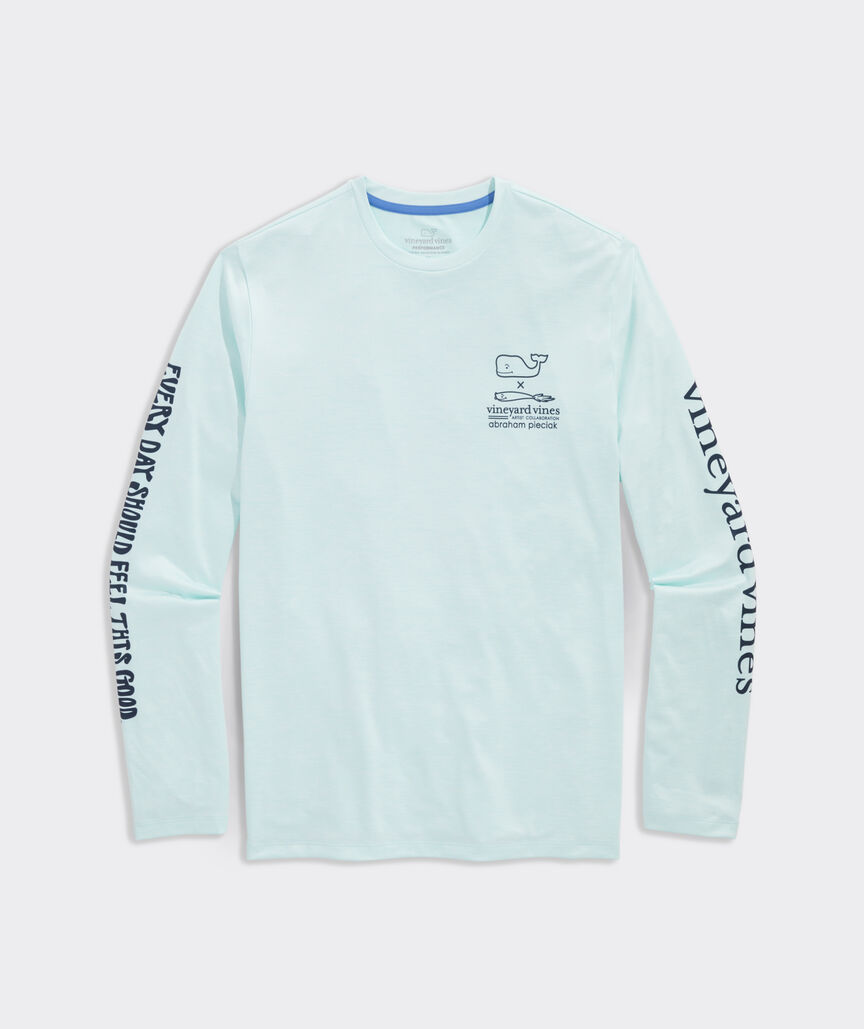 Abe Pieciak Tuna Tail Long-Sleeve Harbor Performance Tee