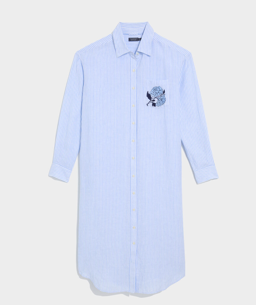 Birdie Linen Midi Cover-Up