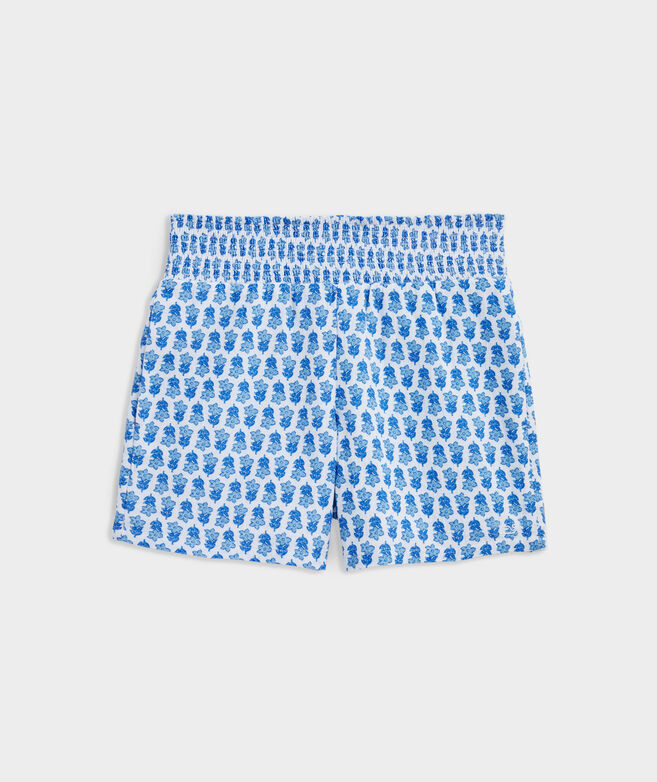 Girls Smocked Seastitch Shorts