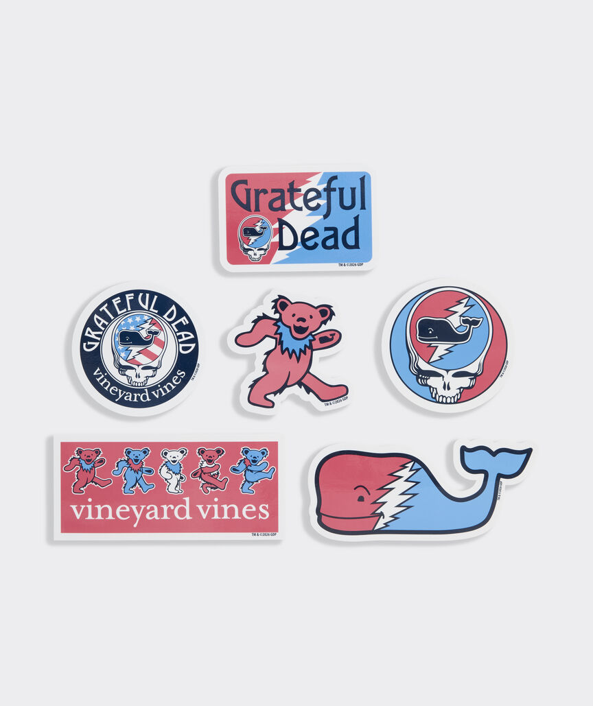 Grateful Dead x vineyard vines Sticker Pack