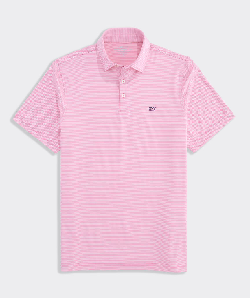 Anegada Stripe Sankaty Performance Polo