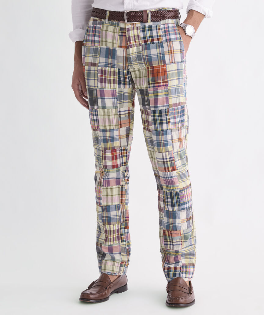 Madras Patchwork Chilmark Chinos
