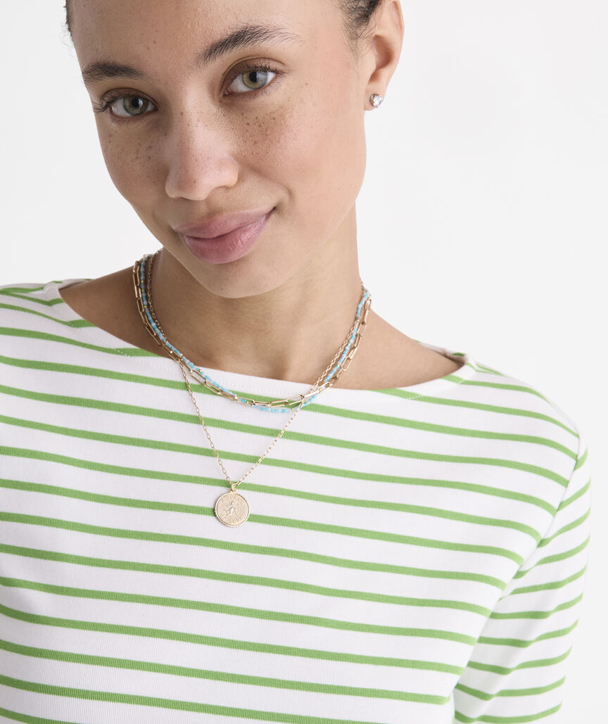 Deluxe Boatneck Tee