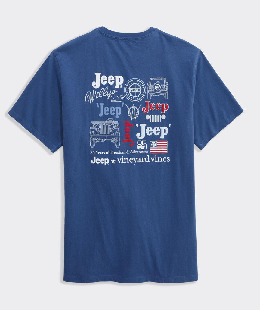 Jeep Collection 85 Years Short-Sleeve Pocket Tee