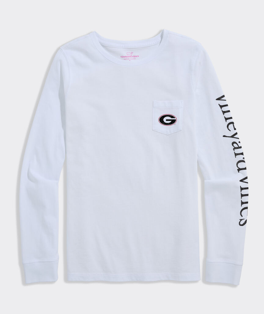 University of Georgia Women's Sanford Stadium Long-Sleeve Pocket Tee
