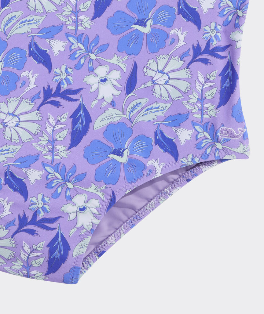 Girls' Tie Front One-Piece