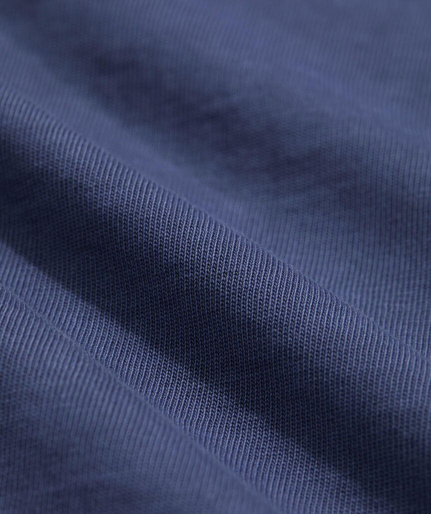 Garment-Dyed Surf Long-Sleeve Hoodie Tee