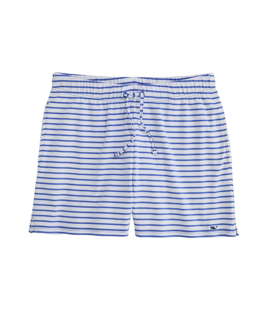 OUTLET Women's Striped Pull-On Shorts