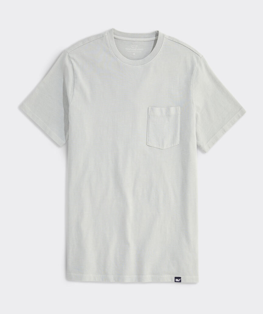 Surf Short-Sleeve Garment-Dye Pocket Tee