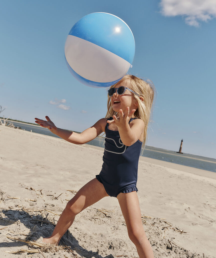 Girls' Ruffle One-Piece