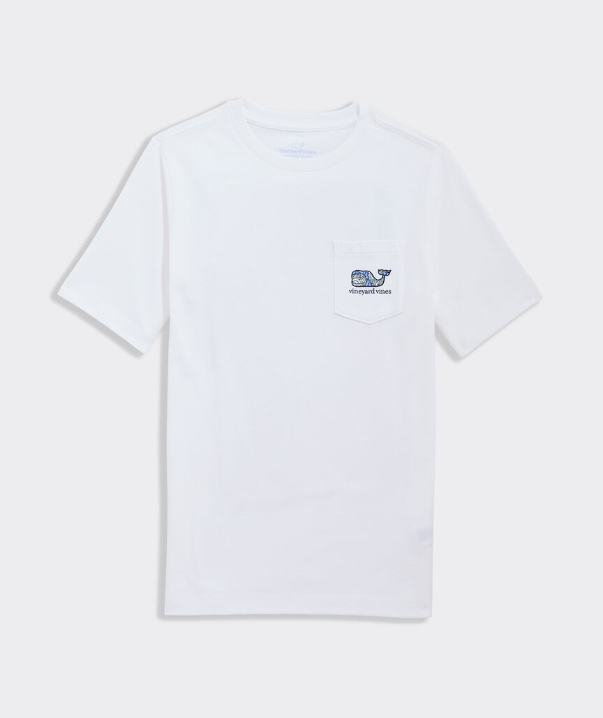 Boys' Oysters Whale Short-Sleeve Pocket Tee