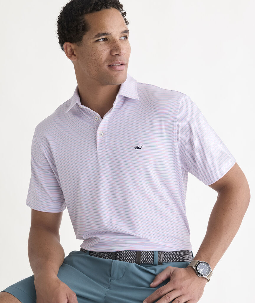 Performance St. Jean Stripe Sankaty Polo