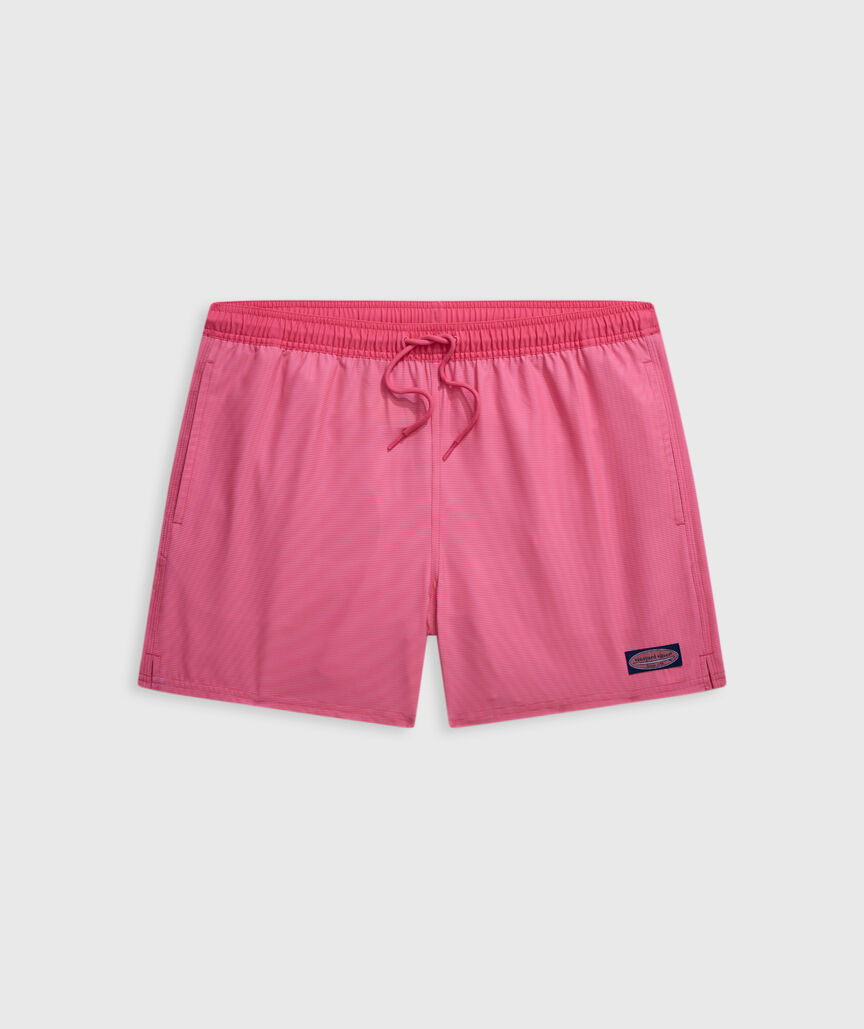 OUTLET 5 Inch Fine Line Chappy Swim Trunks