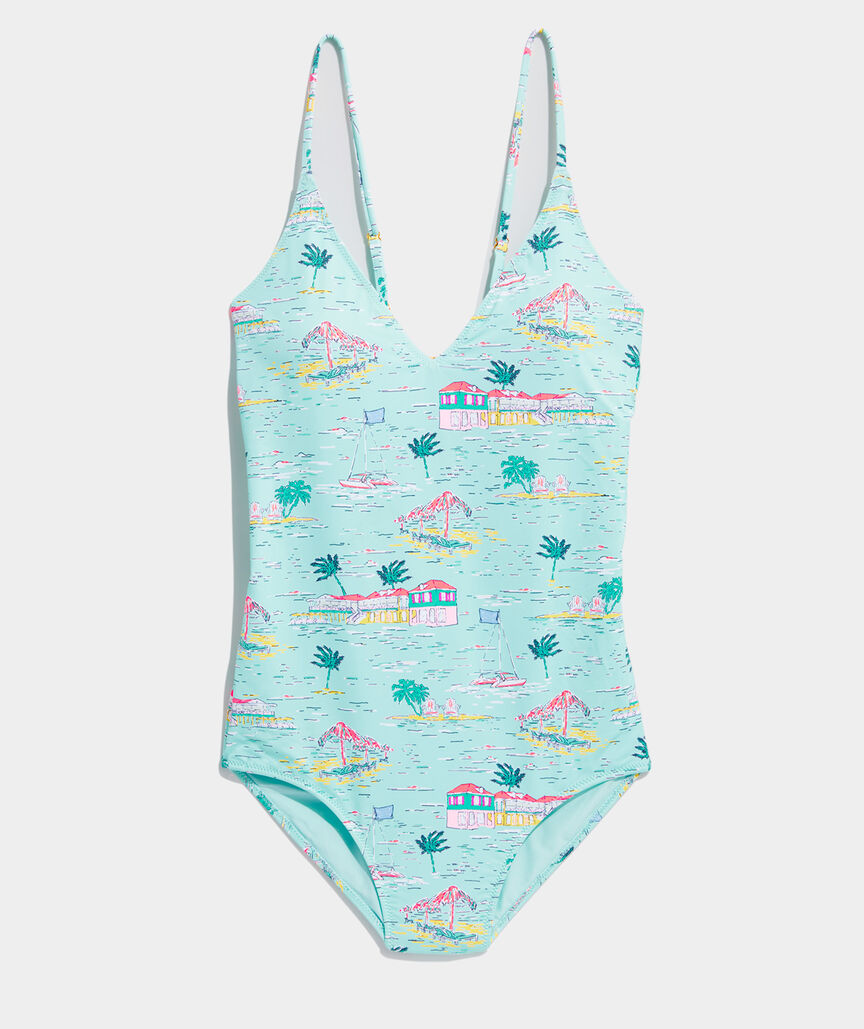 Scenic Printed One-Piece