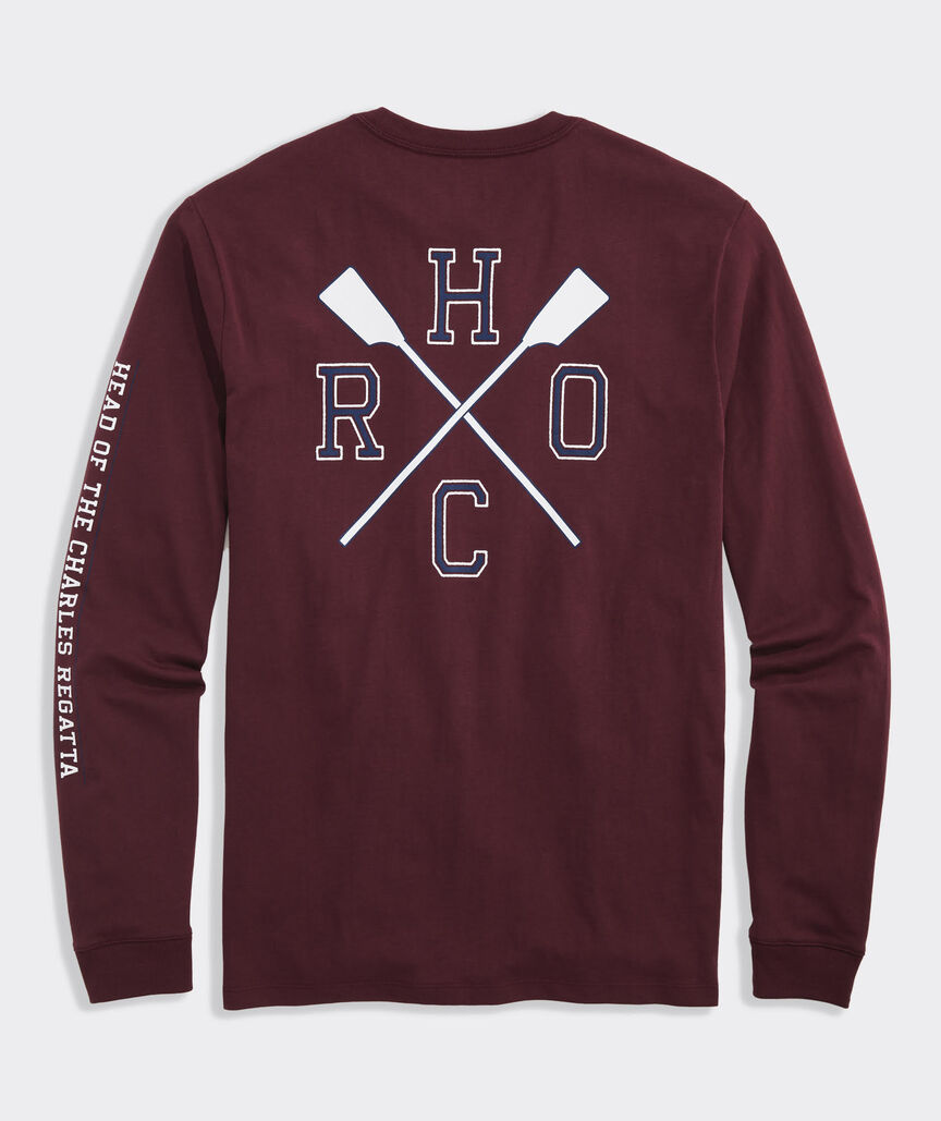 Head Of The Charles® Circular Star Long-Sleeve Pocket Tee