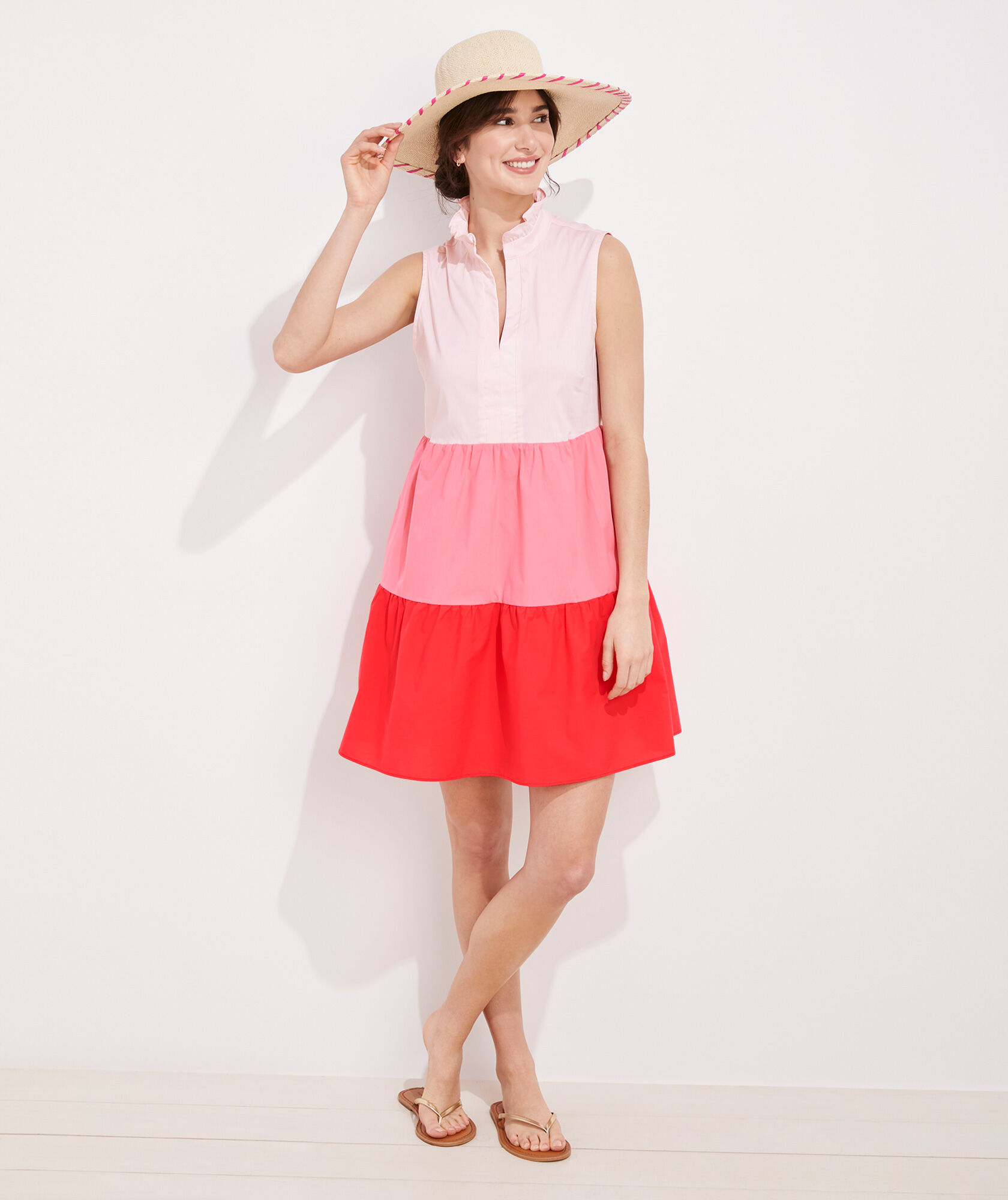 Shop Kentucky Derby Tiered Dress at vineyard vines