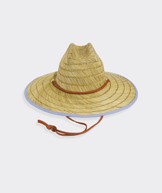 Chambray Underbrim Lifeguard Hat