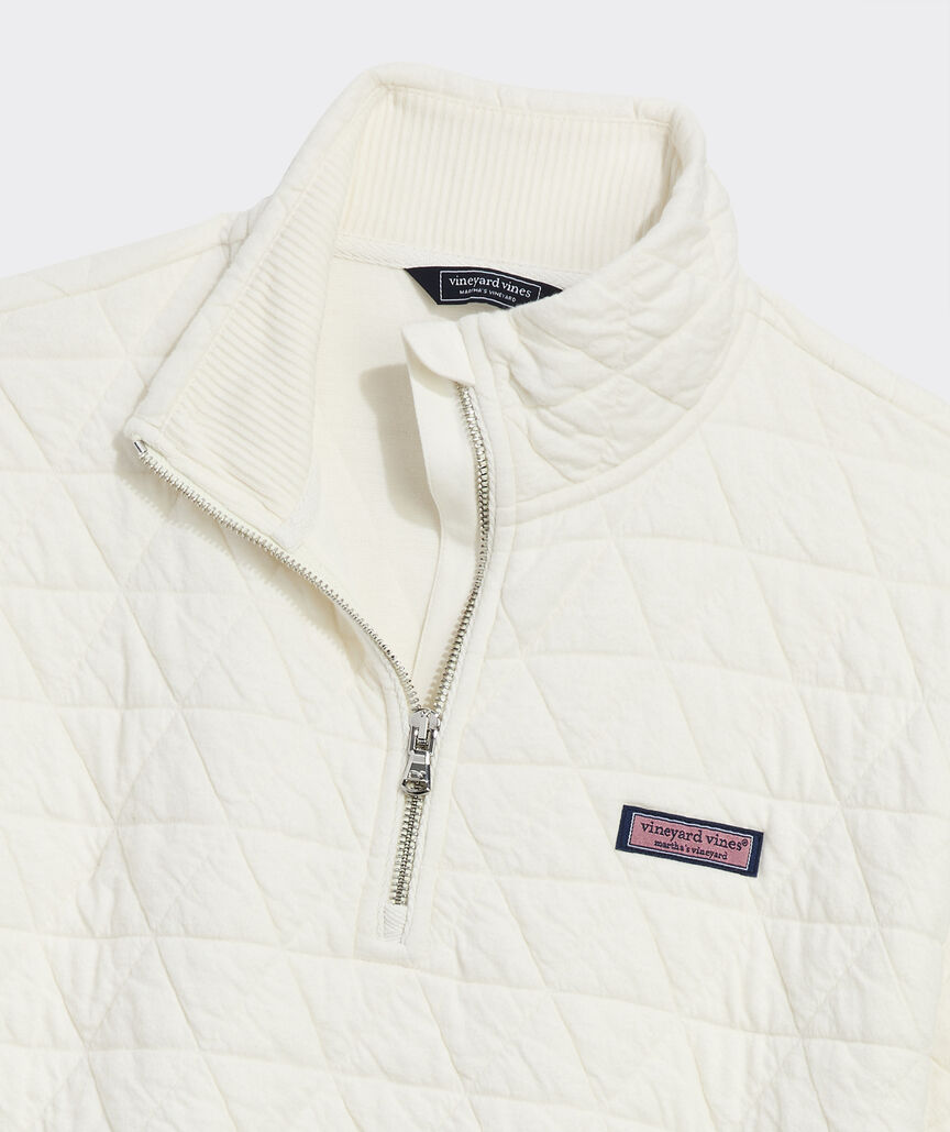 Cotton Quilted Quarter-Zip