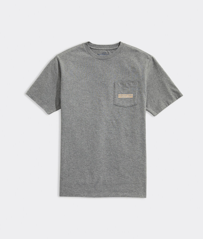 Basketball Court Short-Sleeve Pocket Tee