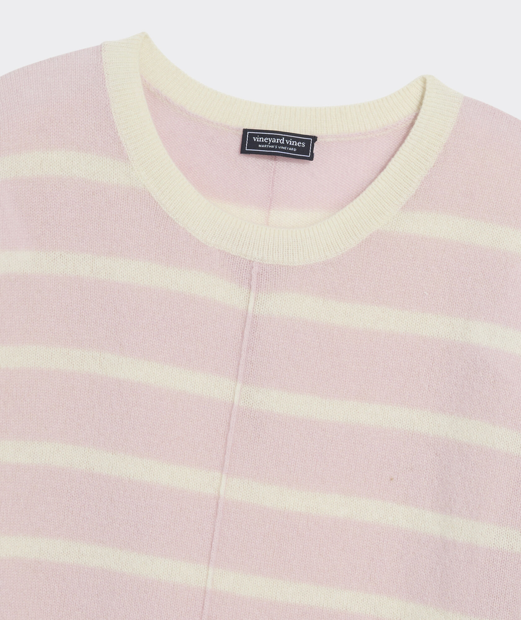 Seaspun Cashmere Party Stripe Crewneck Sweater