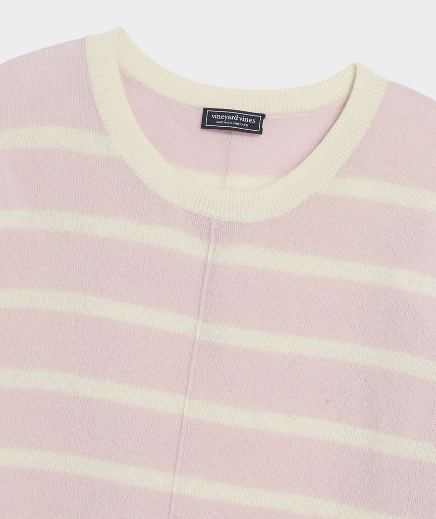Seaspun Cashmere Party Stripe Crewneck Sweater
