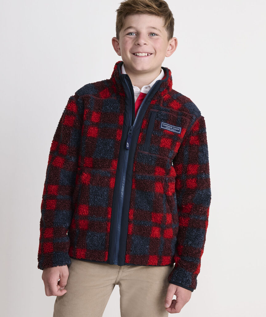 Boys' High-Pile SuperShep™ Full-Zip Jacket
