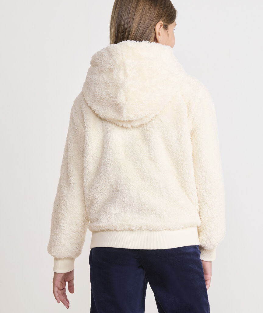 Girls' Teddy Fleece Full-Zip Hoodie