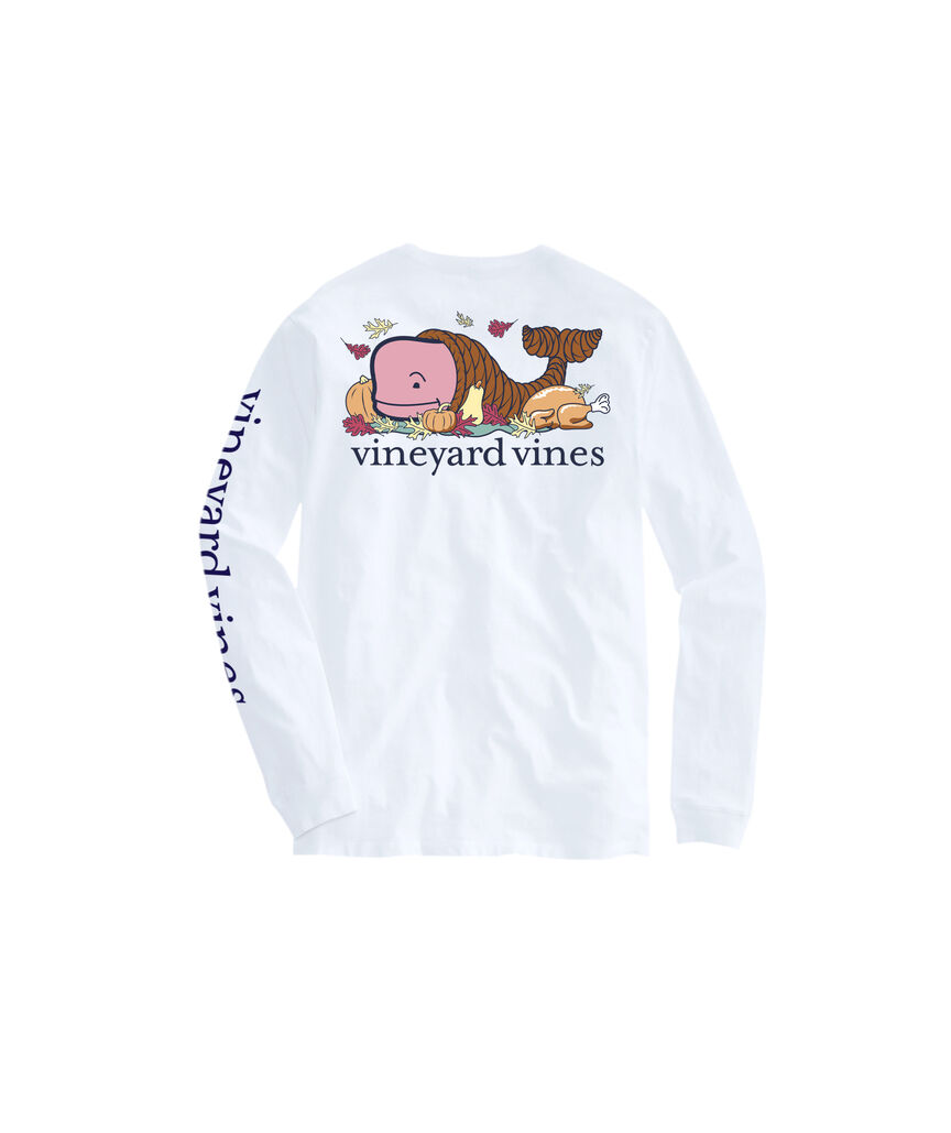 OUTLET Whale Cornucopia Long-Sleeve Pocket Tee