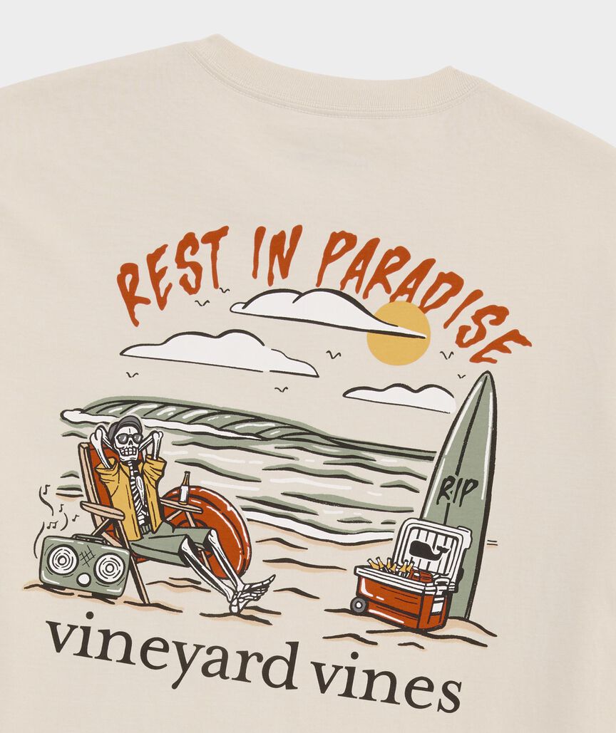 Rest In Paradise Short-Sleeve Pocket Tee
