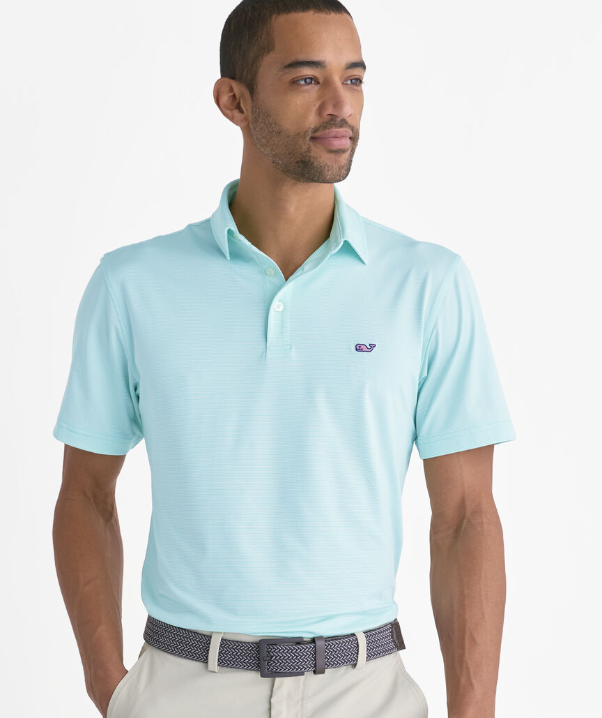 Anegada Stripe Sankaty Performance Polo