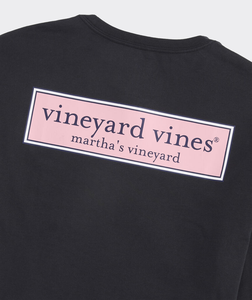 Classic Logo Box Long-Sleeve Pocket Tee