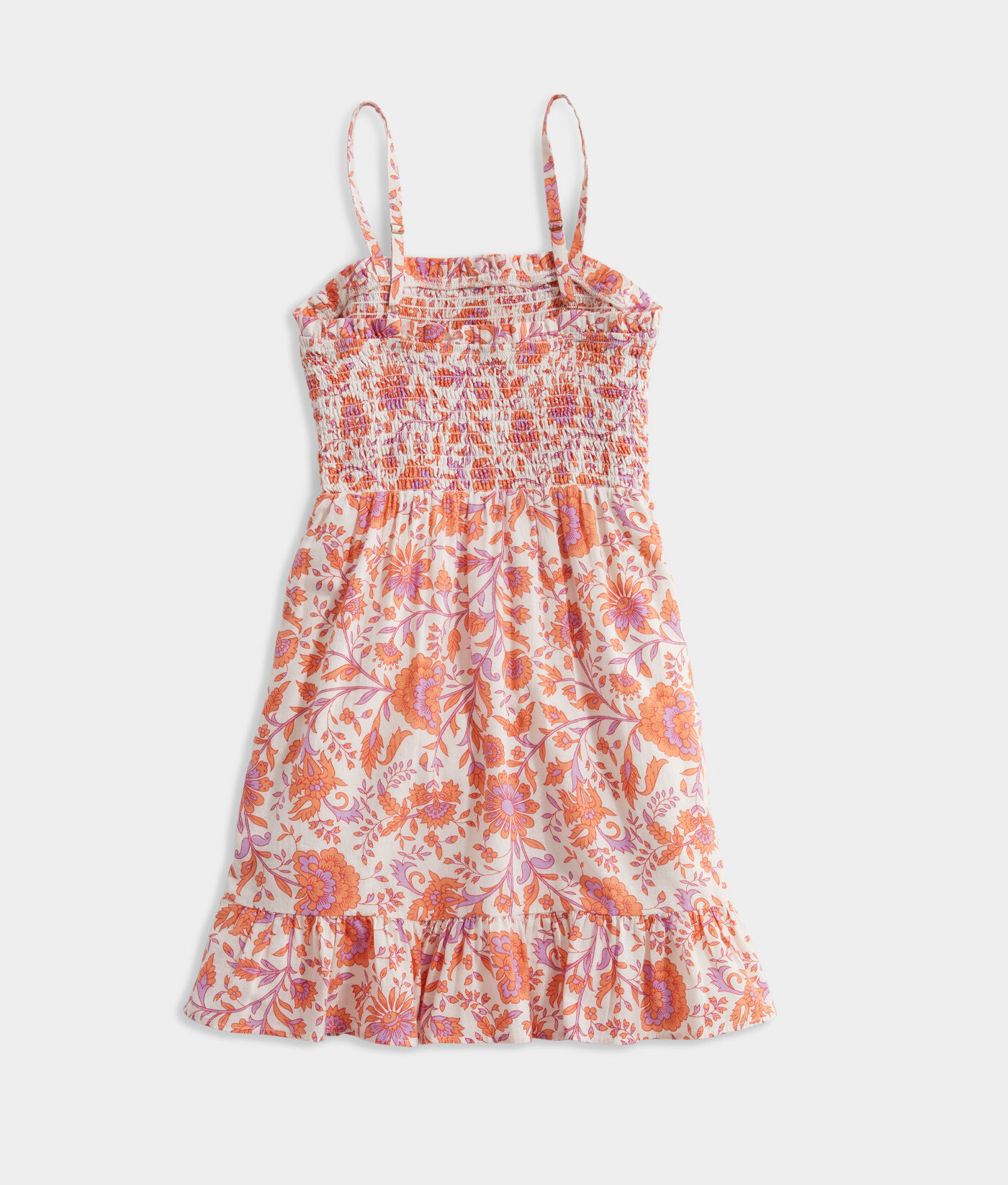 Maryland by Sal & Pimenta Girls Smocked Tiered Dress - Secret Garden Floral