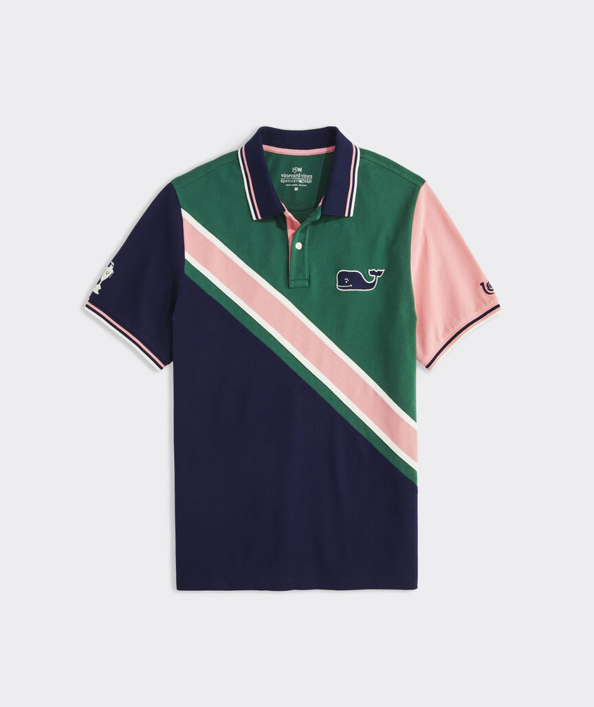 Kentucky Derby Heritage Diagonal Stripe Polo