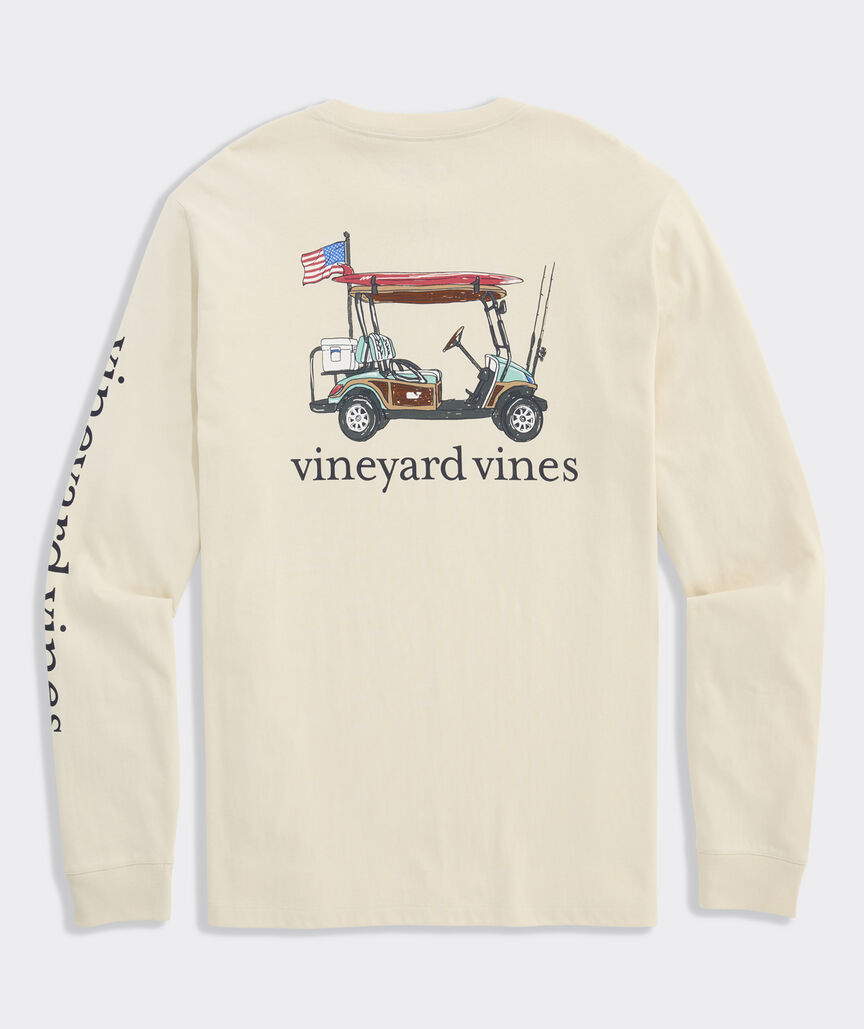 Tricked Out Cart Long-Sleeve Pocket Tee