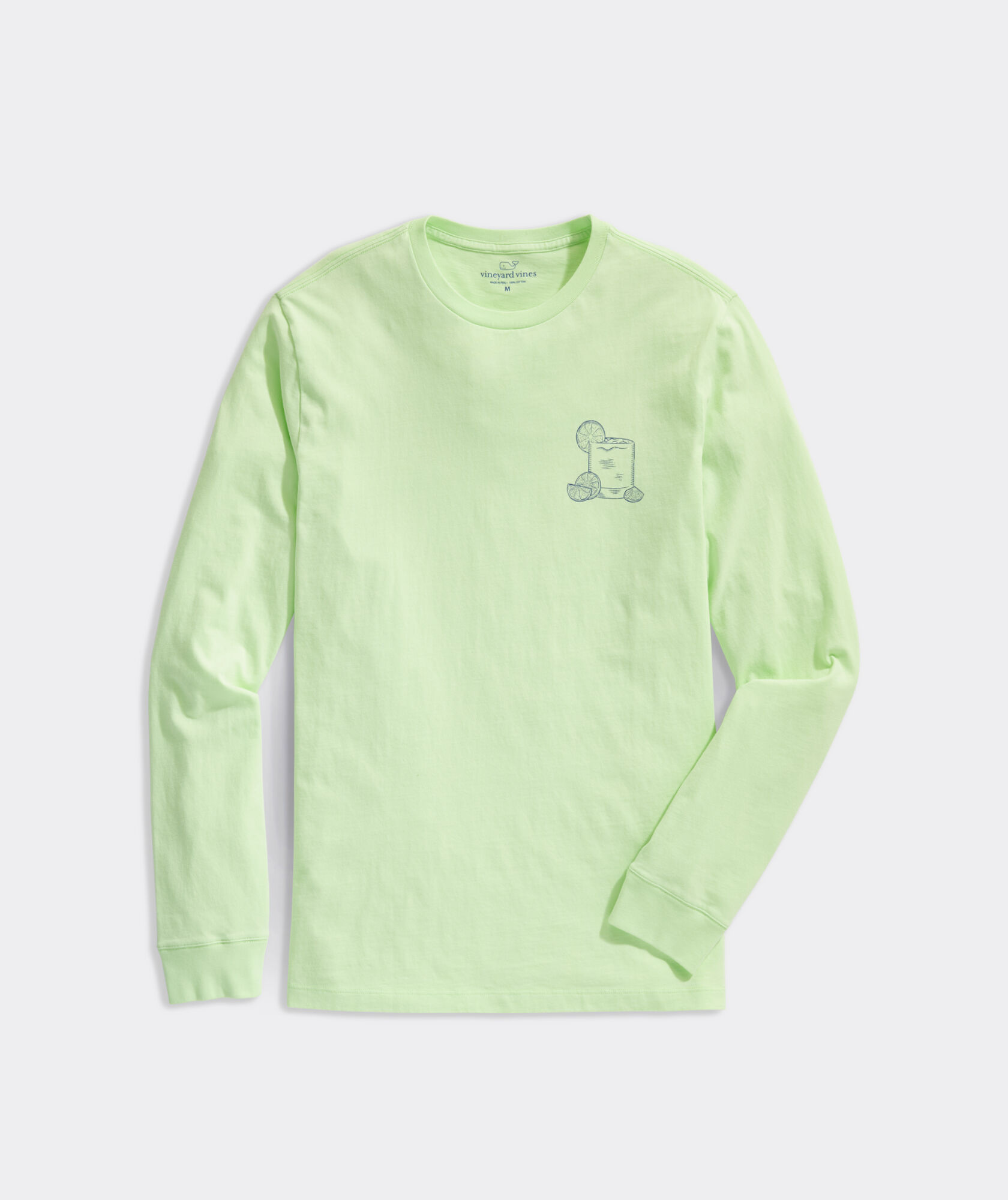 Long-Sleeve Slub Pocket Tee 