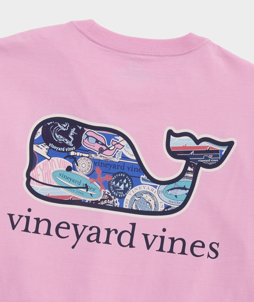 vineyard vines Stickers Whale Short-Sleeve Pocket Tee
