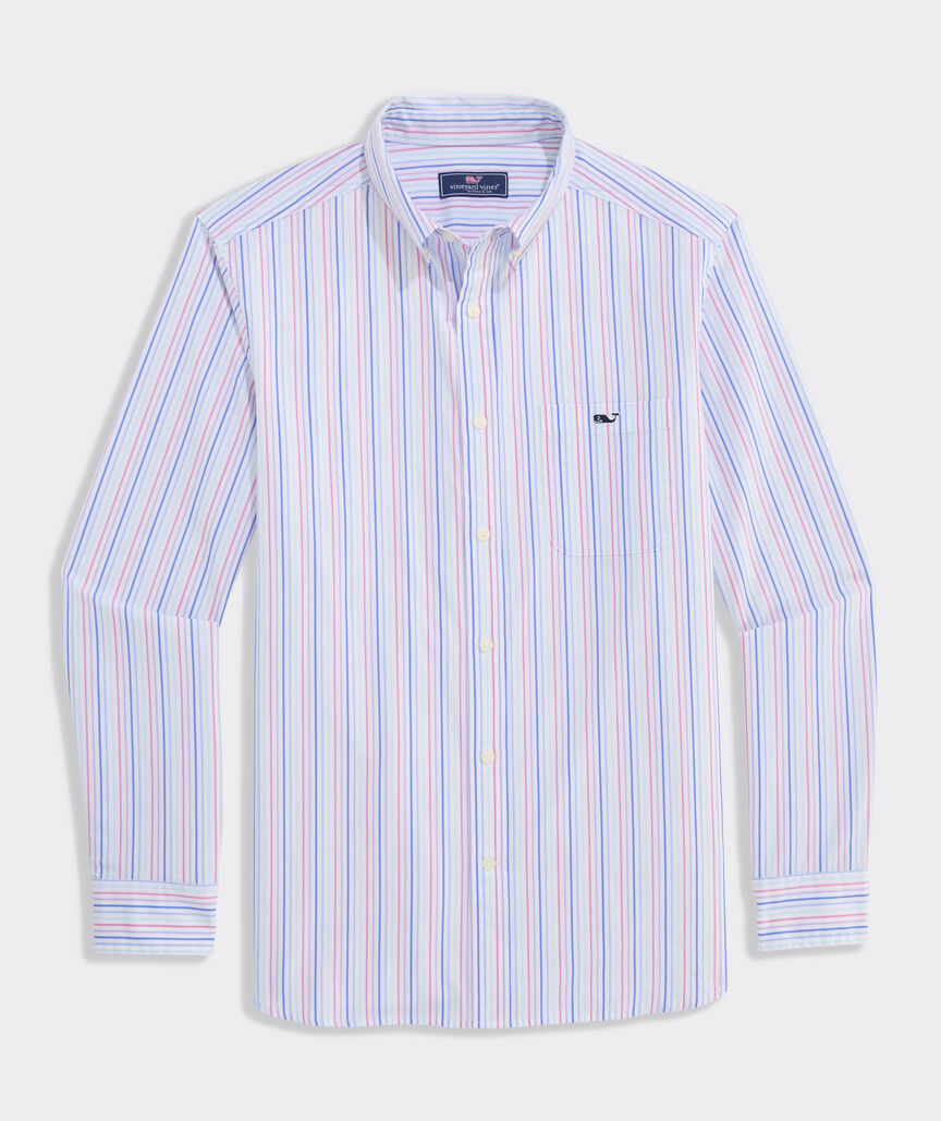 Boca Chica Stripe Perfect Wash Poplin Shirt