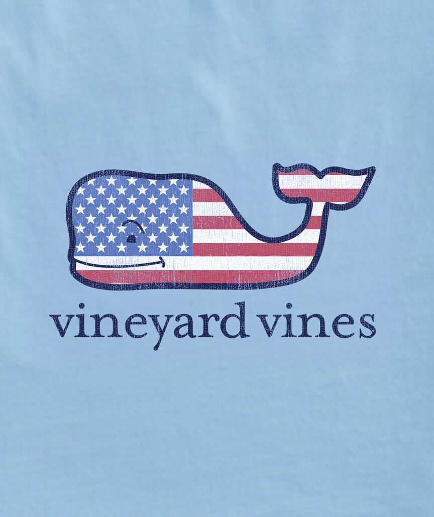 OUTLET Flag Whale Short-Sleeve Pocket Tee