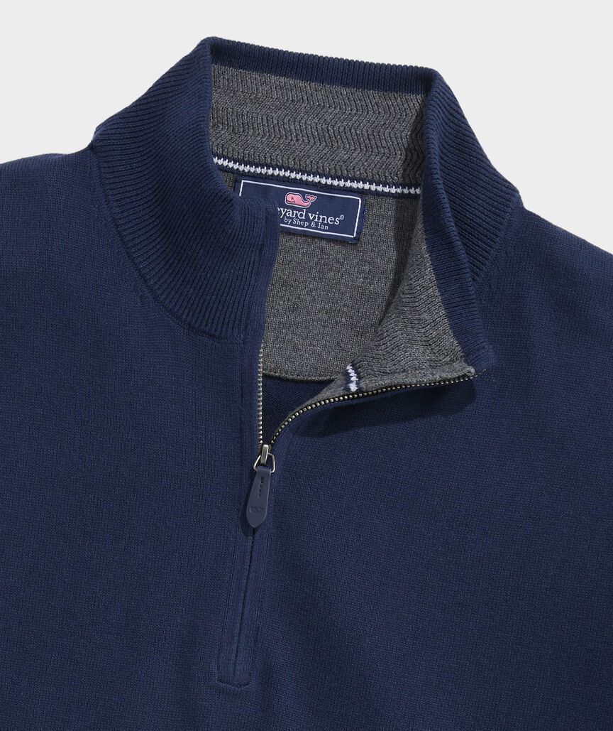 Tipped Boathouse Quarter-Zip