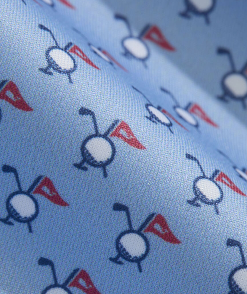 Boys' Performance Printed Sankaty Polo