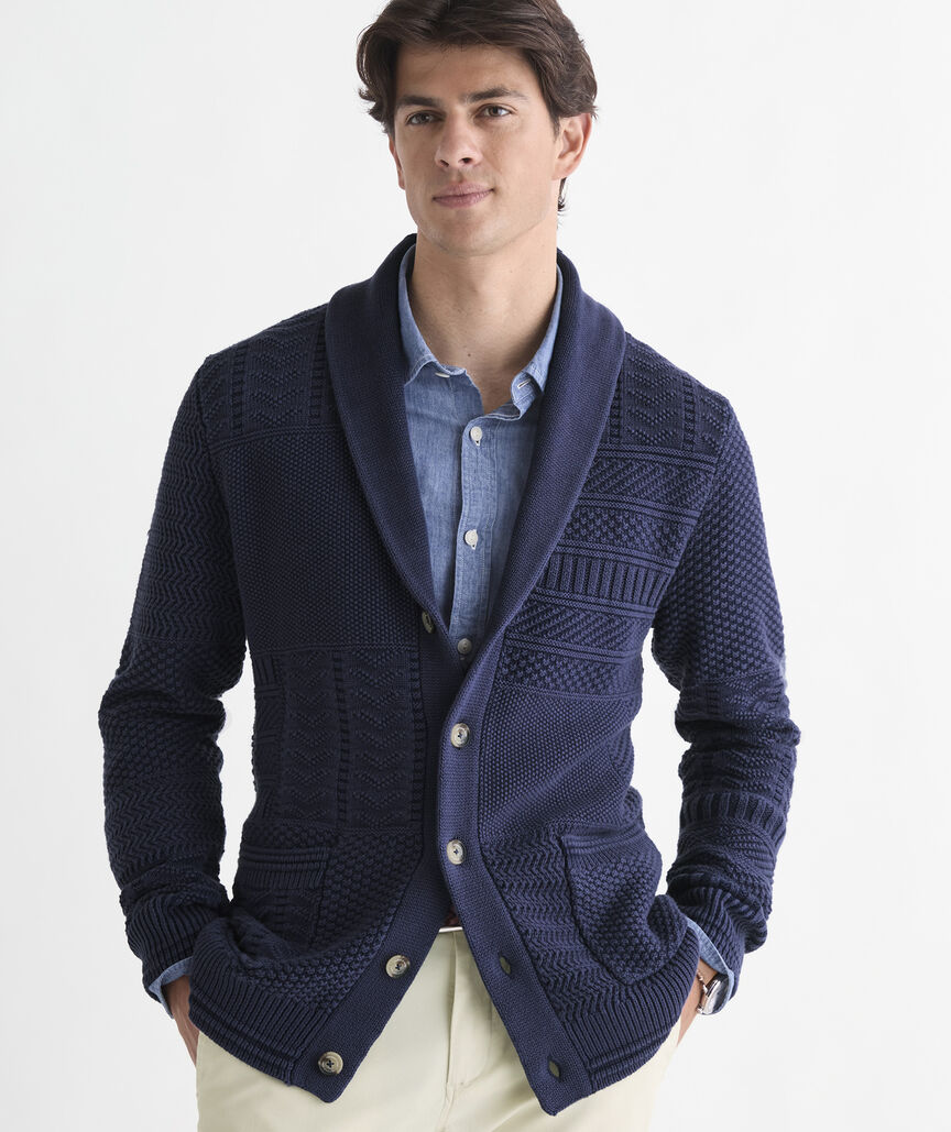 USA Patchwork Cardigan