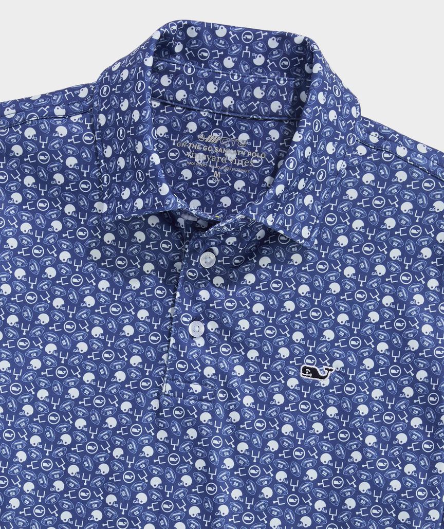 Boys' Printed Sankaty Performance Polo