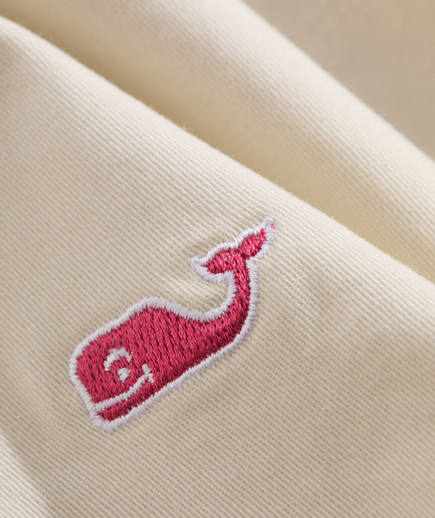 Boys' Whale Embroidered Pull-On Shorts