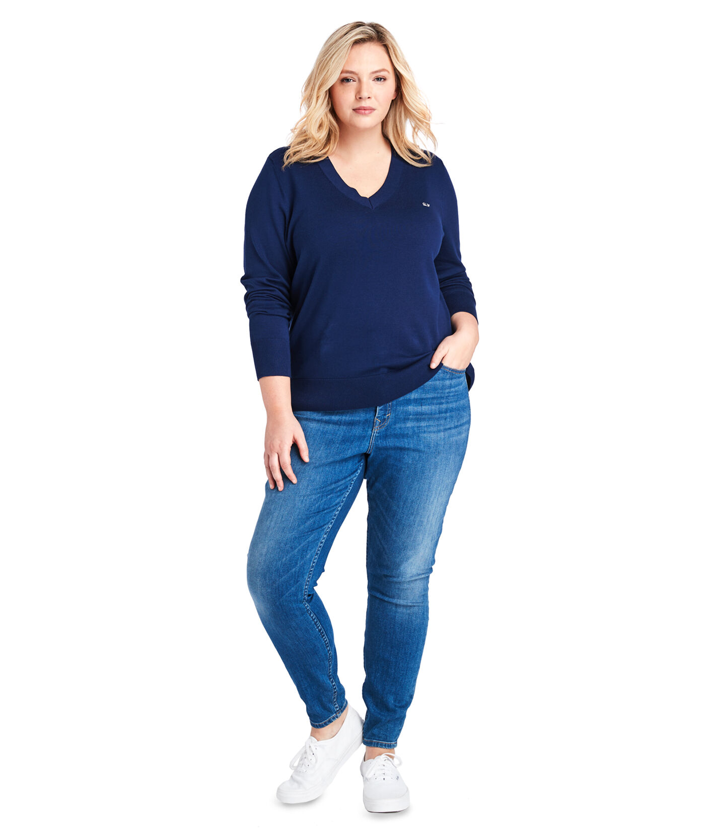 vineyard vines v neck sweater