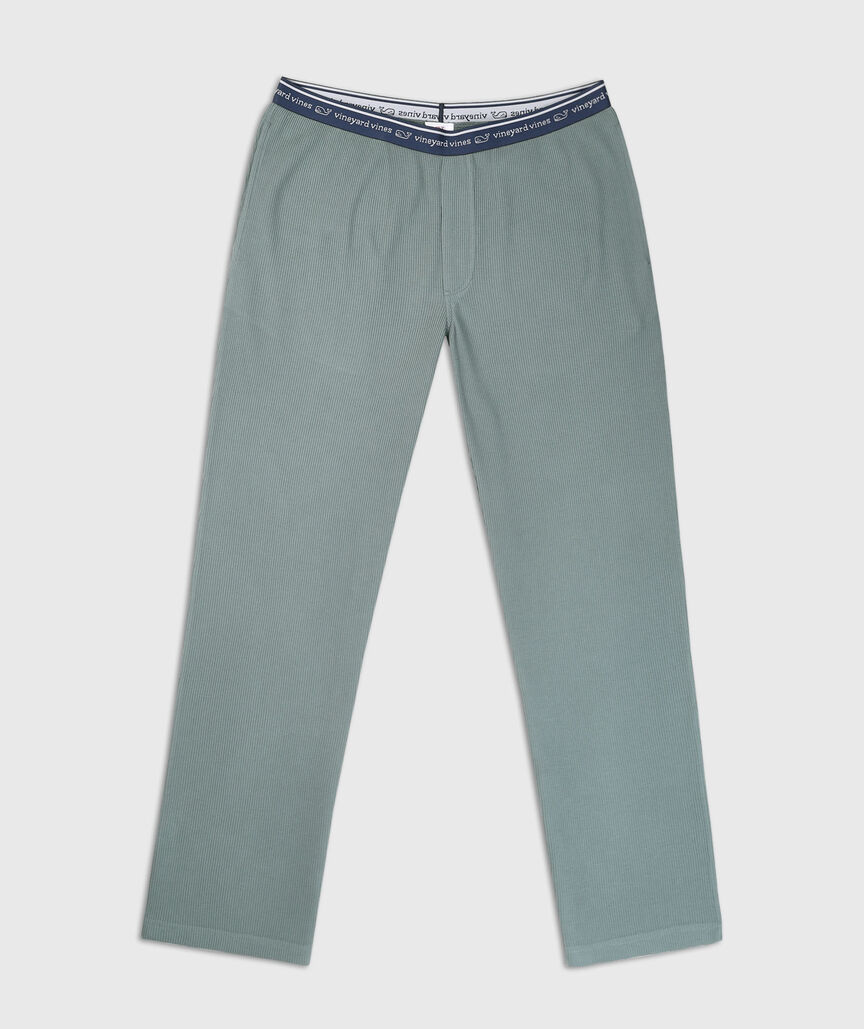 OUTLET Waffle-Knit Pajama Pants
