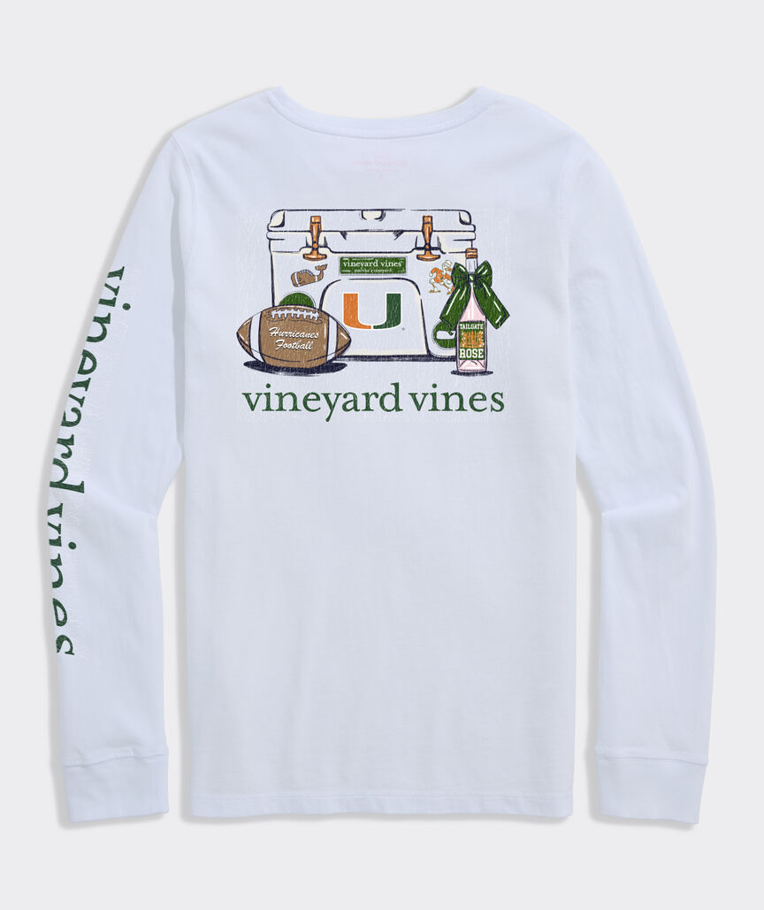 University of Miami Women's Tailgate Long-Sleeve Pocket Tee