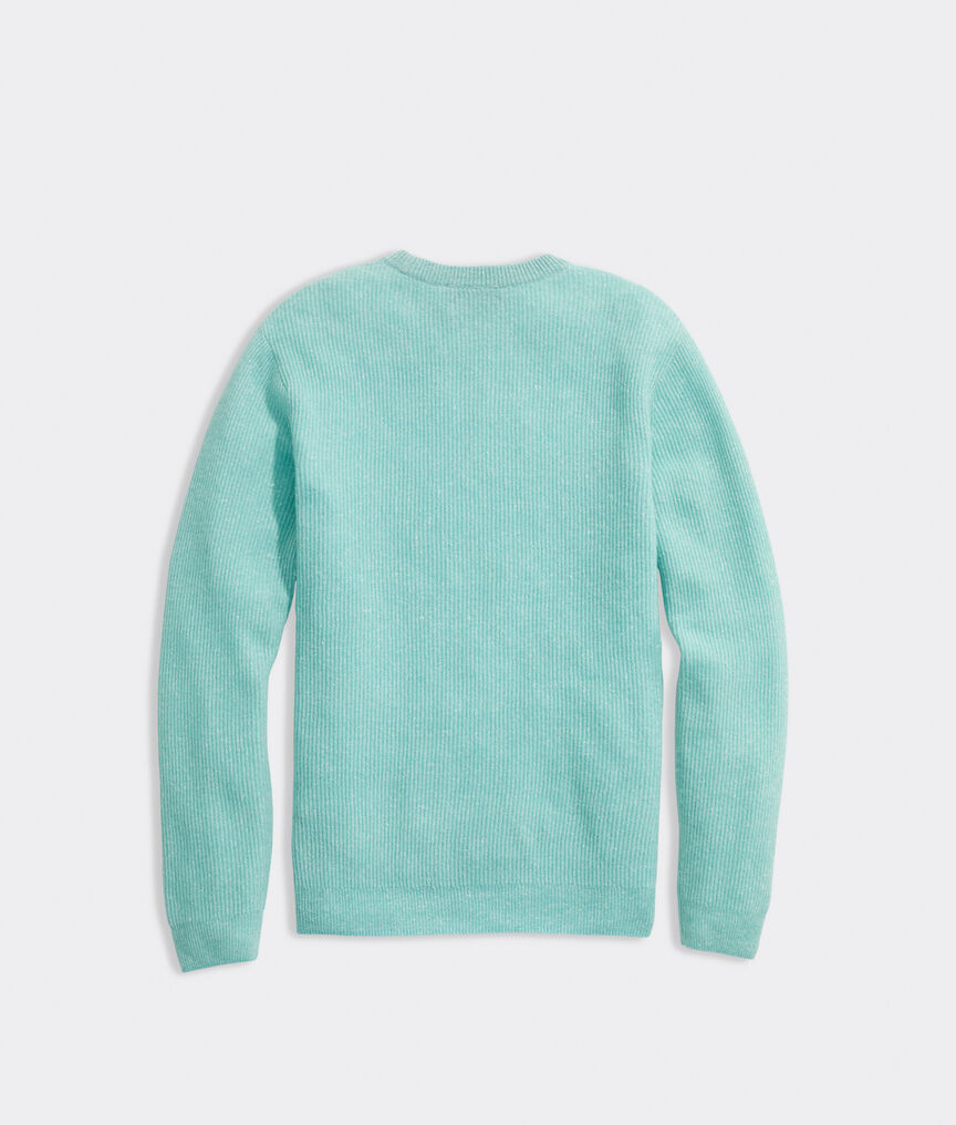 Bungalow Linen Cashmere Crew Sweater