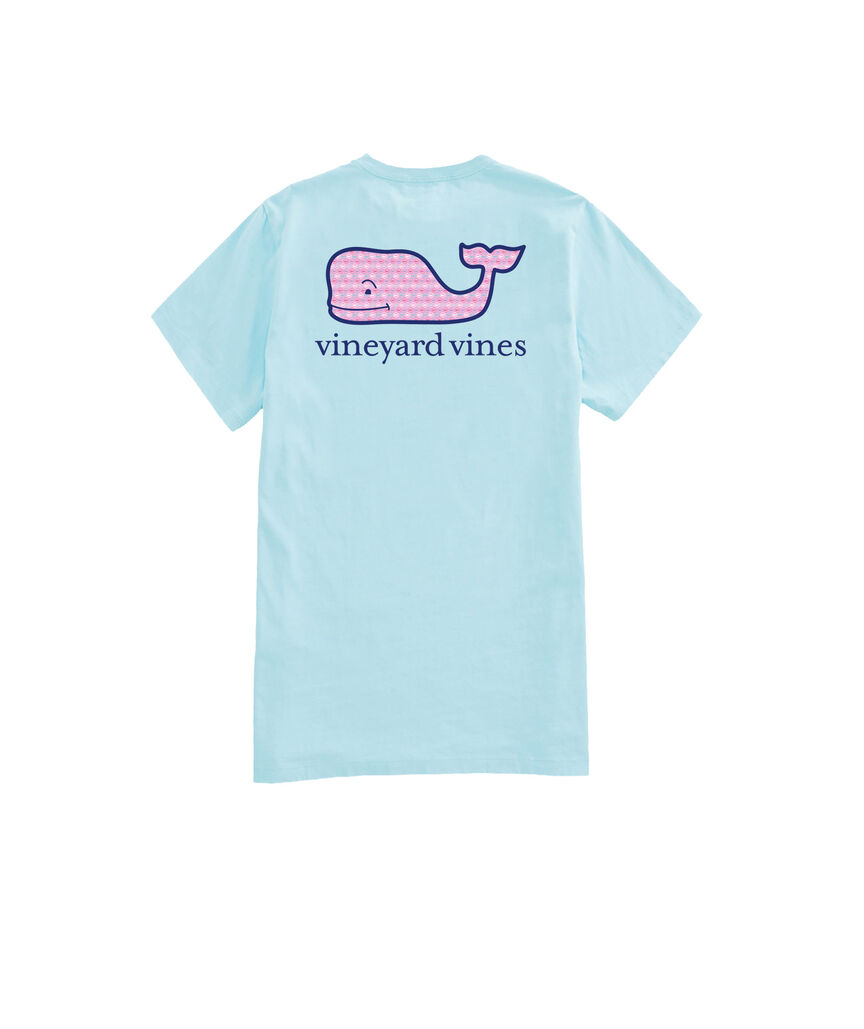 OUTLET Women's Whale Dot Whale Short-Sleeve Pocket Tee