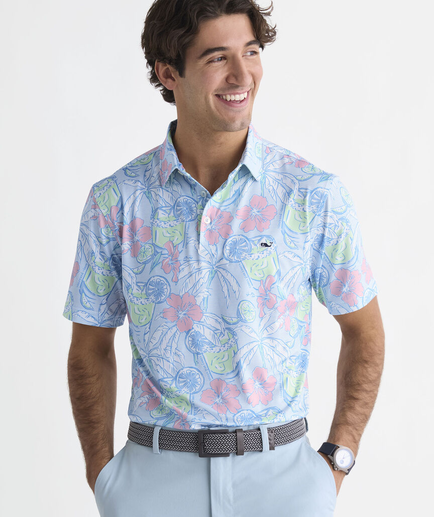 Performance Printed Sankaty Polo